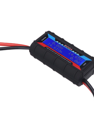 200A DC Digital Monitor LCD Volt Amp Meter Analyzer For RC Battery Puce Gaia