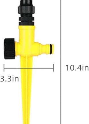 360° Rotation Auto Irrigation System Garden Lawn Sprinkler Patio Save Puce Gaia