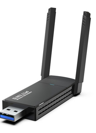 USB 3.0 Wireless WIFI Adapter 1300Mbps Long Range Dongle Dual Band Puce Gaia