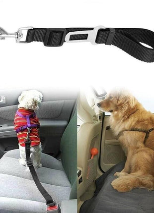 2 Pack Cat DOG PET Safety Seatbelt Car Vehicle Seat Belt Adjustable Puce Gaia