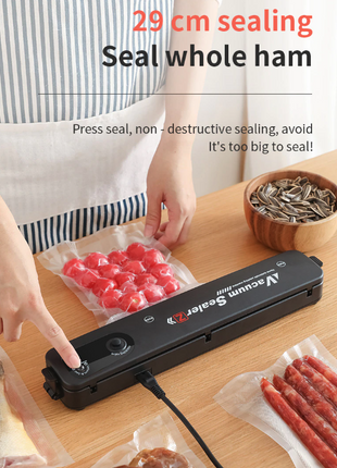 Vacuum Sealer Machine Food Preservation Storage Saver Automatic With Puce Gaia