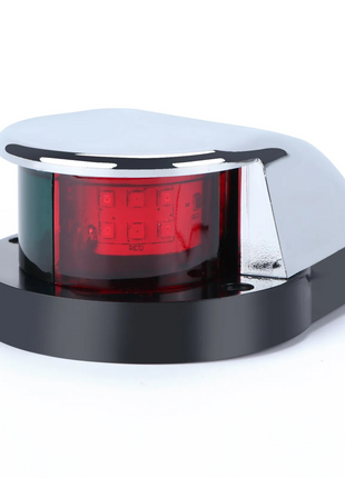 Waterproof Boat Navigation Light LED Bow Marine Front Pontoon Lamp Red Puce Gaia
