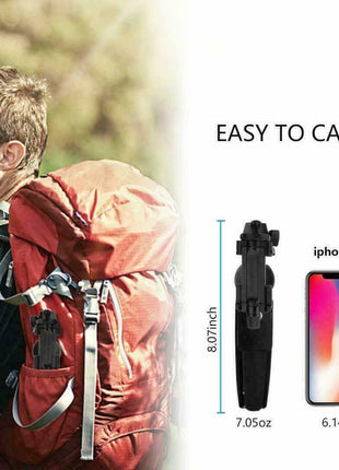 Selfie Stick Tripod 40" Bluetooth Remote Portable for iPhone and Puce Gaia