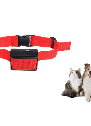 Automatic Anti Bark Barking Dog Shock Control COLLAR Device Small Puce Gaia