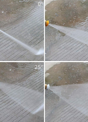 1/4" High Pressure Washer Gun 4000 PSI Car Wash Foam Spray Short Wand Puce Gaia