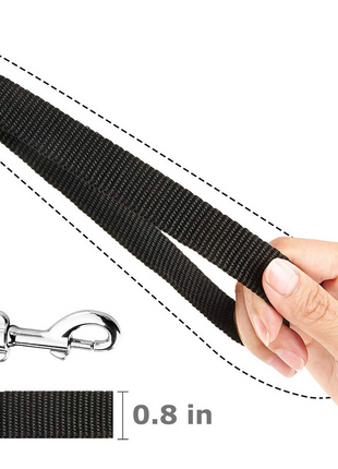Dog Leash Long Obedience Recall Foot Feet Training Lead Puce Gaia