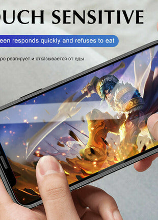 2PCS Hydrogel Screen Protector For iPhone 15 14 13 12 11 Pro Max SE X Puce Gaia