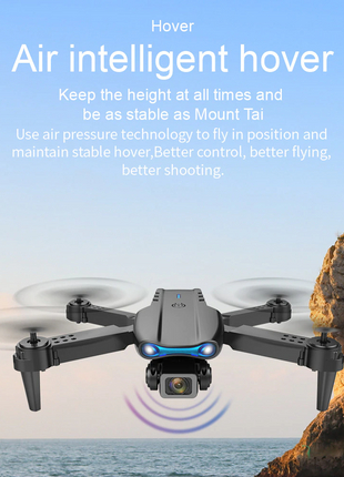 Drones Quadcopter 5G 4K GPS Drone X Pro with HD Dual Camera WiFi FPV Puce Gaia