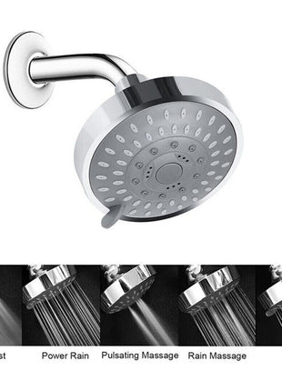 Shower Heads Handheld Spray High Pressure Adjustable Showerhead Top Puce Gaia