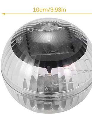 Outdoor Solar LED Floating Light Garden Pond Pool Lamp Rotating RGB Puce Gaia