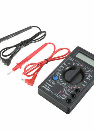 7 Fn Digital Multimeter AC DC Voltage Volt 10 Amp Current Resistance Puce Gaia