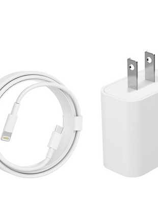 2024 20W USB-C Fast Charger PD Adapter Cable For iPhone 14/13/12/11 XR Puce Gaia