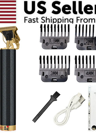 Professional Hair Clippers Trimmer Cutting Beard Cordless Barber Puce Gaia