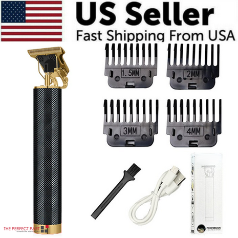 Professional Hair Clippers Trimmer Cutting Beard Cordless Barber Puce Gaia