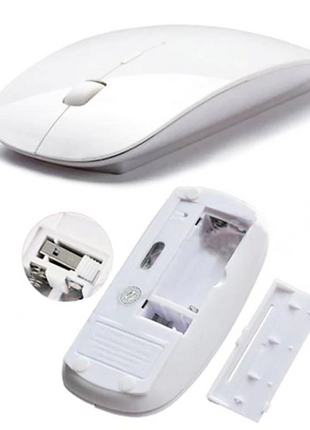 2.4GHz USB Wireless Optical Mouse Mice For Apple Mac Macbook Pro Air Puce Gaia