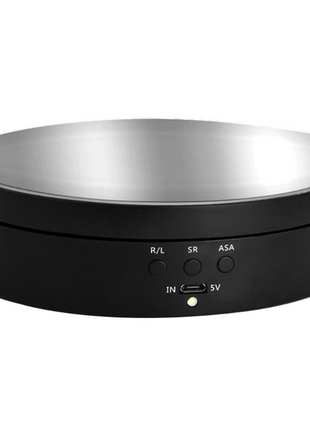 360° Electric Motorized Rotating Display Stand Jewelry Photography Puce Gaia