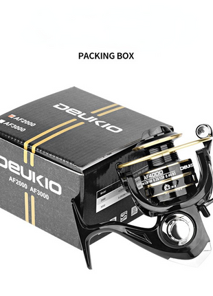 12BB Metal Spinning Fishing Reel 5.2:1 Freshwater Saltwater Left Right Puce Gaia