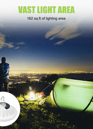 Rechargeable 60 LED Outdoor Camping Tent Light USB & Solar Lantern Puce Gaia