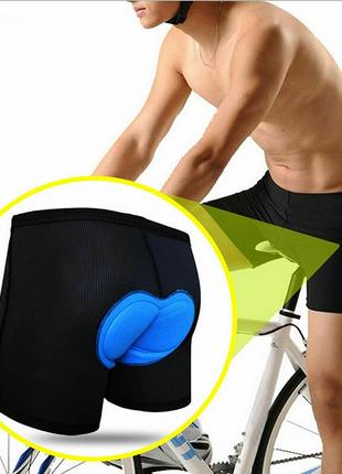 Men Women Cycling Shorts Bicycle Bike Underwear Pants With Sponge Gel Puce Gaia