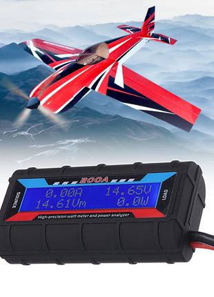 200A DC Digital Monitor LCD Volt Amp Meter Analyzer For RC Battery Puce Gaia