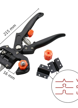 Garden Tree Grafting Knife Pruning Pruner Shears Snip Scissors Cutting Puce Gaia