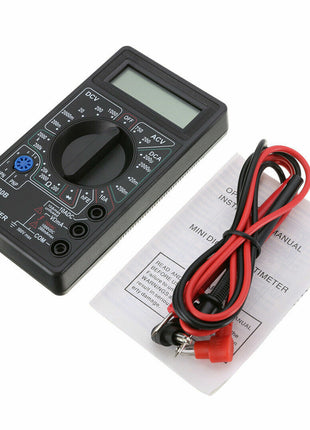 7 Fn Digital Multimeter AC DC Voltage Volt 10 Amp Current Resistance Puce Gaia