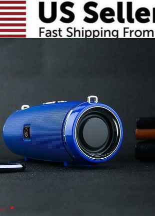 Bluetooth 5.1 Speaker Wireless Waterproof Outdoor Stereo LOUD Bass Puce Gaia