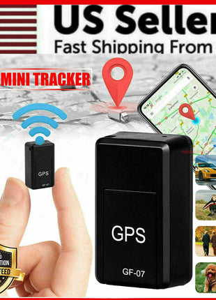 GF07 Mini Magnetic GPS Tracker Real-time Car Truck Vehicle Locator GSM Puce Gaia