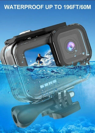 For GoPro Hero 11 10 9 Black Underwater Waterproof Housing Case Diving Puce Gaia
