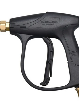 1/4" High Pressure Washer Gun 4000 PSI Car Wash Foam Spray Short Wand Puce Gaia