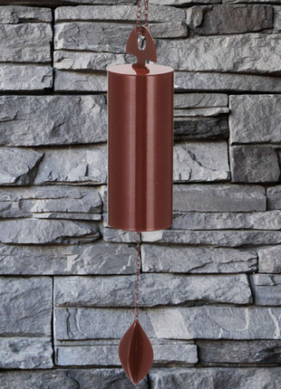 Large Deep Resonance Serenity Metal Bell Heroic Wind Chimes Outdoor Puce Gaia
