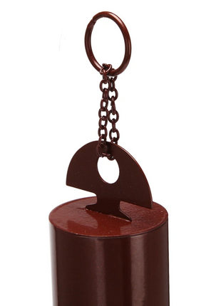 Large Deep Resonance Serenity Metal Bell Heroic Wind Chimes Outdoor Puce Gaia