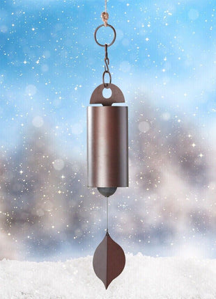 Large Deep Resonance Serenity Metal Bell Heroic Wind Chimes Outdoor Puce Gaia