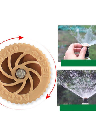 360° Rotation Auto Irrigation System Garden Lawn Sprinkler Patio Save Puce Gaia