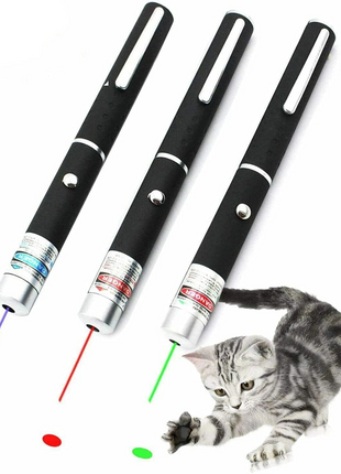 3 Packs 900Mile Laser Pointer Pen Green Blue Red Light Visible Beam Puce Gaia