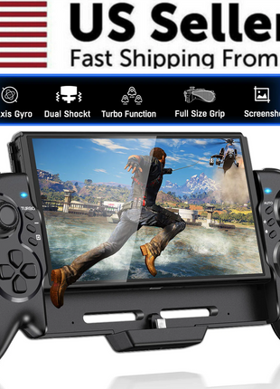 Dual Vibration Handheld Controller Grip Gamepad For Nintendo Switch Puce Gaia
