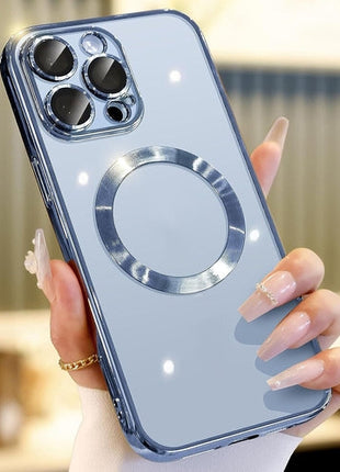 For Apple iPhone 14 13 12 11 Pro Max Case Mag Safe Magnetic Camera Puce Gaia