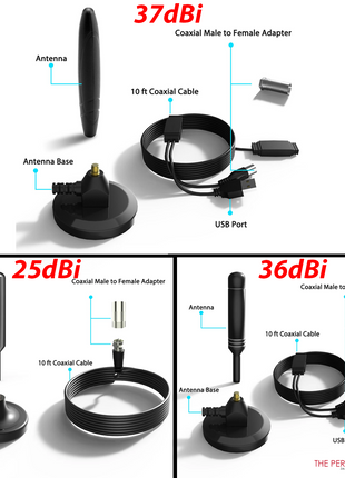 5600Miles Upgraded TV Antenna HDTV Amplified Digital 4K 1080P Long Puce Gaia