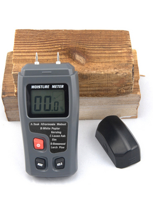 Digital LCD Wood Moisture Meter Detector Tester Wood Firewood Paper Puce Gaia