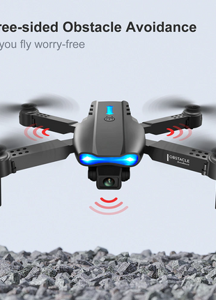 Drones Quadcopter 5G 4K GPS Drone X Pro with HD Dual Camera WiFi FPV Puce Gaia