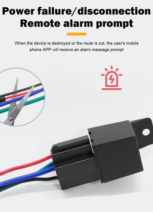 GPS Tracker Real-Time Tracking Locator Device GPRS GSM Car/Motorcycle Puce Gaia