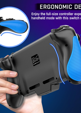 Dual Vibration Handheld Controller Grip Gamepad For Nintendo Switch Puce Gaia