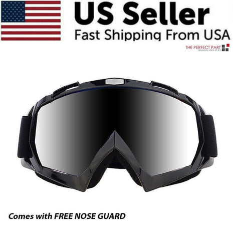 Motocross Goggles Racing Off-Road Dirt Bike ATV UTV BMX MX XC Puce Gaia