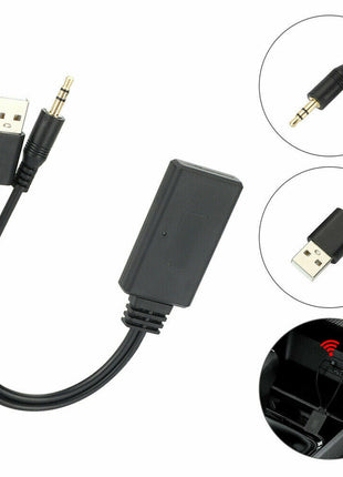 2 In 1 USB Bluetooth 5.0 Transmitter Receiver Adapter Wireless For PC Puce Gaia