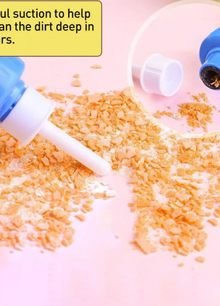 Safety Electric Cordless Vacuum Ear Cleaner Wax Remover Painless Puce Gaia