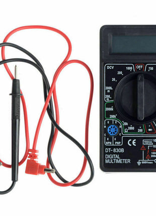 7 Fn Digital Multimeter AC DC Voltage Volt 10 Amp Current Resistance Puce Gaia