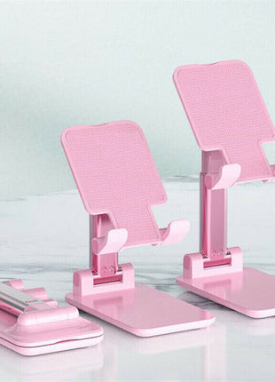 Adjustable Cell Phone Tablet Stand Desktop Holder Mount Mobile Phone Puce Gaia