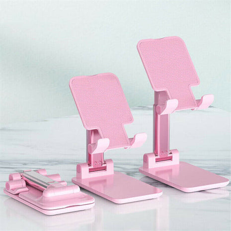 Adjustable Cell Phone Tablet Stand Desktop Holder Mount Mobile Phone Puce Gaia