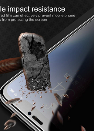 3 Pack For iPhone 15 14 13 12 11 Pro Max Privacy Tempered Glass Screen Puce Gaia