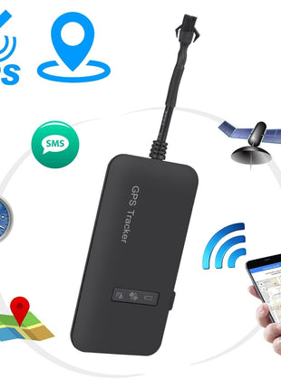 Real Time GPS Tracker Tracking Locator Device GPRS GSM Car/Motorcycle Puce Gaia